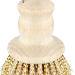 Peggy Perfect vatenkwast, hout naturel, rond