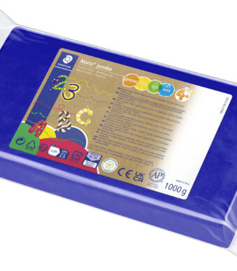 STAEDTLER Plastilin-boetseerklei Noris, blauw