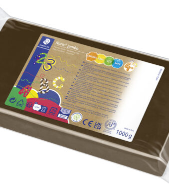 STAEDTLER Plastilin-boetseerklei Noris, bruin
