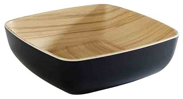 APS schaal FRIDA, 0,85 liter, zwart