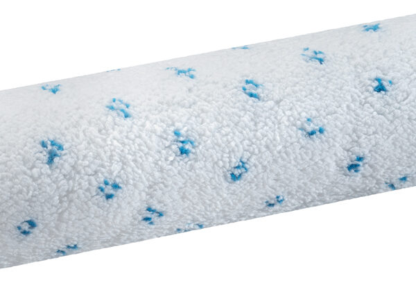 WESTEX grote verfrol MICROSTAR, 250 mm, wit/blauw