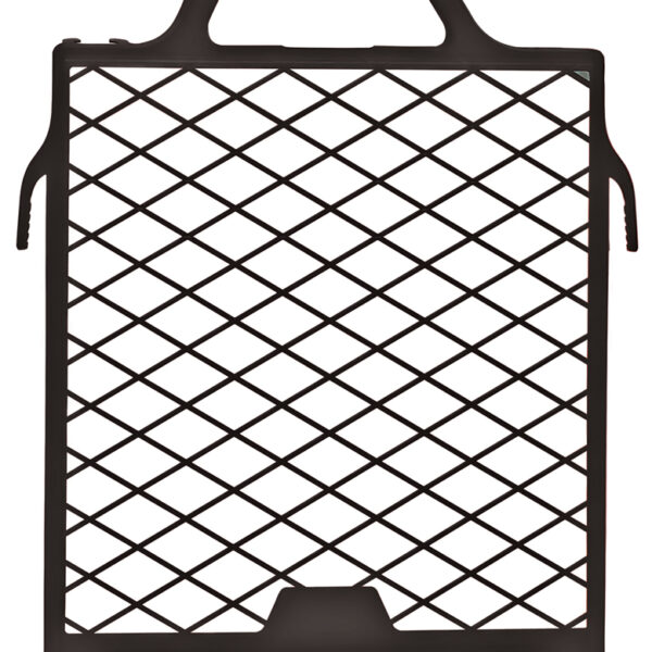 WESTEX afstrijkrooster kunststof, 220 x 250 mm, zwart