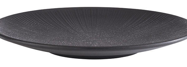 APS plat bord NERO, diameter: 260 mm, zwart