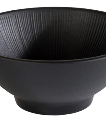 APS schaal NERO, rond, diameter: 160 mm, zwart