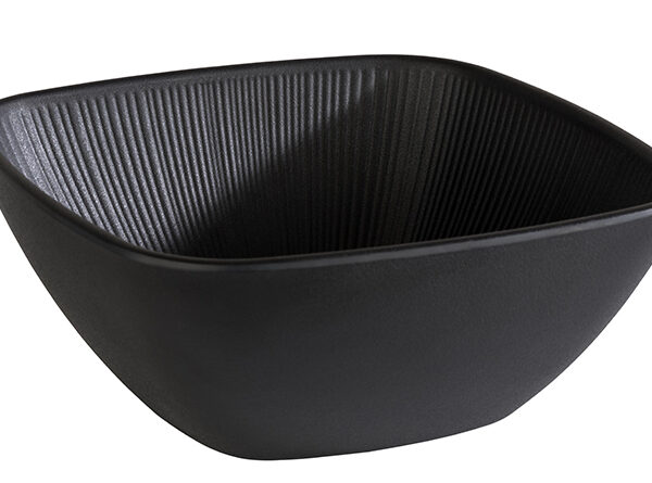 APS schaal NERO, vierkant, 195 x 195 mm, zwart