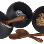 APS serveerset MOON, 6-delig, zwart