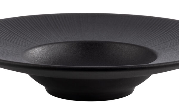 APS pastabord NERO, diameter: 290 mm, zwart