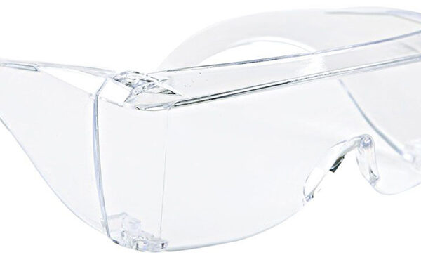 franz mensch veiligheidsbril voor brildragers, transparant