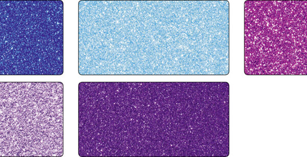 folia glitterkarton 'Ice', 240 x 340 mm, 300 g/m2