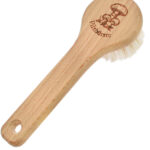 Peggy Perfect champignonborstel, hout naturel, rond, 130 mm