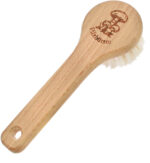 Peggy Perfect champignonborstel, hout naturel, rond, 130 mm