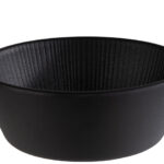 APS schaal NERO, rond, 0,25 liter, zwart