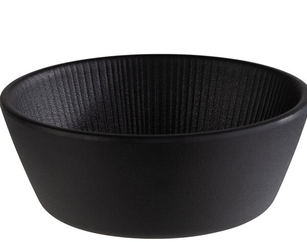 APS schaal NERO, rond, 0,25 liter, zwart