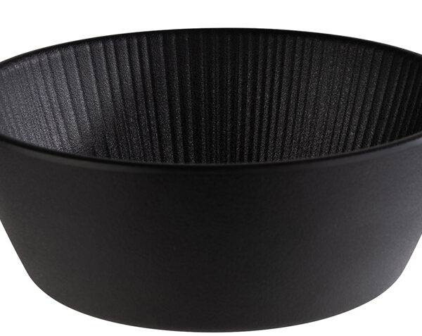 APS schaal NERO, rond, 0,45 liter, zwart