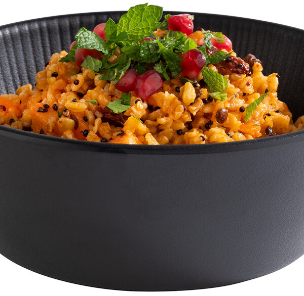 APS schaal NERO, rond, 0,45 liter, zwart