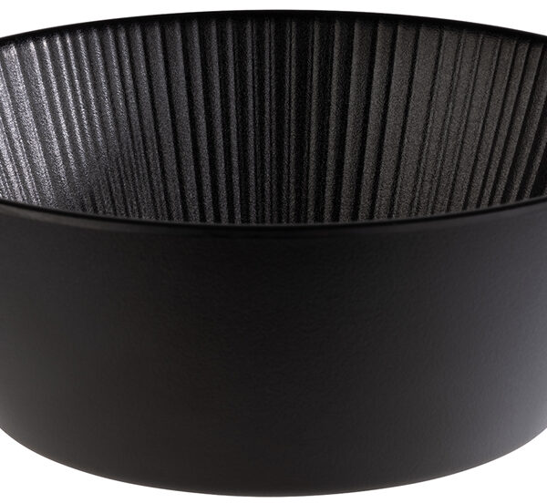 APS schaal NERO, rond, 1,2 liter, zwart