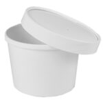 STARPAK soepkom ´To Go´, wit, 350 ml, 50 stuks