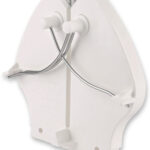 HYGOSTAR messenslijper ErgoSteel Hes II, wit/zilver