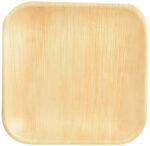 PAPSTAR palmblad bord ´pure´ rechthoekig, 180 x 180 x 15 mm