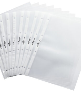 DURABLE zichttassen voor tafel-flipover, A4 liggend