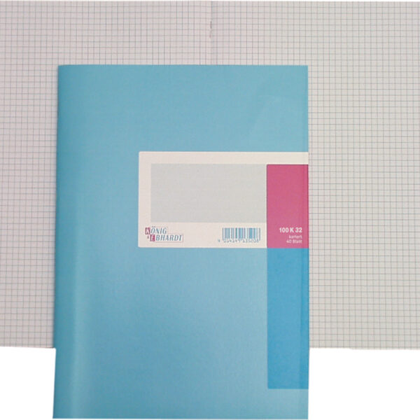 KÖNIG & EBHARDT notitieboek, DIN A6, geruit, 32 vel