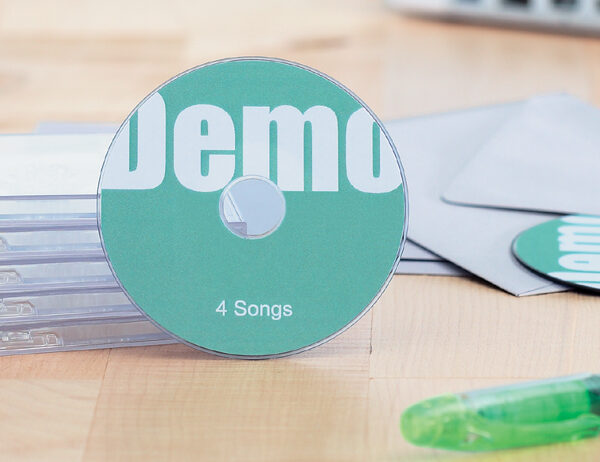 HERMA Mini CD/DVD-etiketten SPECIAL, diameter: 78 mm, 10 vel A4, permanent, wit