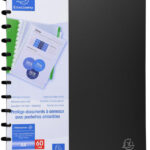 EXACOMPTA zichtmap DIN A4, 30 hoezen, zwart