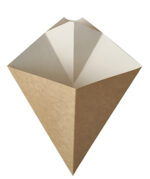 PAPSTAR patat frites-puntzak ´pure´, maat: 165 x 195 mm