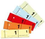 AVERY Zweckform nummerboek ´garderobenummers´, 1-500, A6