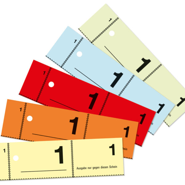 AVERY Zweckform nummerboek ´garderobenummers´, 1-500, A6