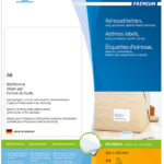 HERMA PREMIUM Universele-etiketten, 105 x 148 mm, wit, 800 vel A6, permanent