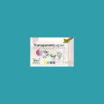 folia transparantpapier ´Candy´, 505 x 700 mm, 115 g/m2, kleuren assorti