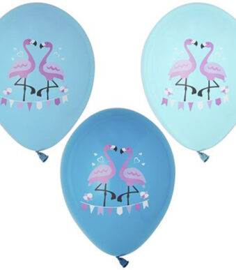 PAPSTAR luchtballonnen 'Flamingo', kleuren assorti