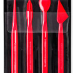 FIMO boetseer-gereedschap, 4 verschillende boetseerstokjes