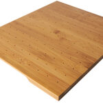 PAPSTAR Tray voor Fingerfood-spies, 250 x 300 mm, bamboe