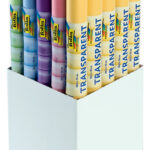 folia transparantpapier, (B)505 x (L)700 mm, display