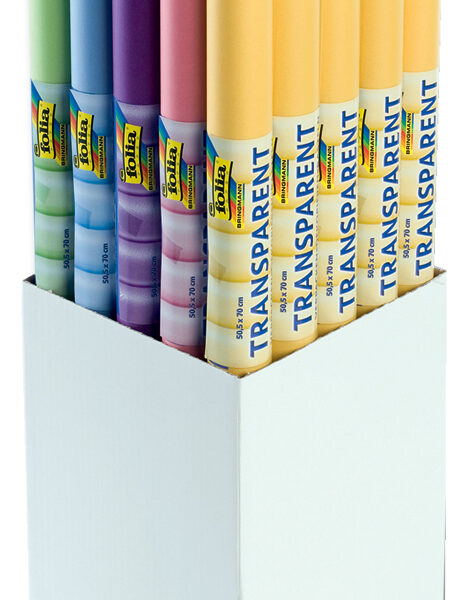 folia transparantpapier, (B)505 x (L)700 mm, display