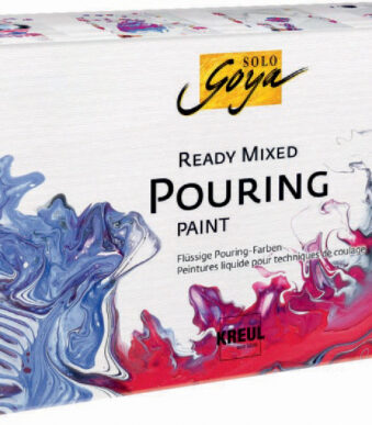 KREUL SOLO GOYA Pouring-set 'Ready Mixed', 6 x 80 ml