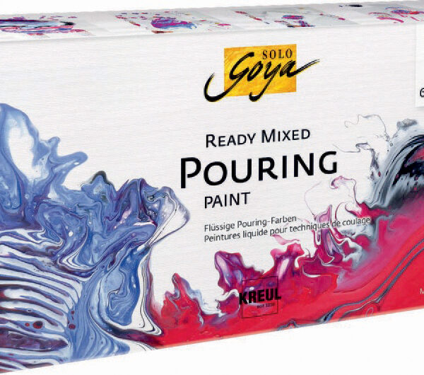 KREUL SOLO GOYA Pouring-set 'Ready Mixed', 6 x 80 ml