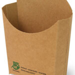 PAPSTAR patat frites-scoop 'pure', bruin, karton