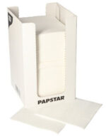 PAPSTAR Cocktail-servetten 'PUNTO', 200 x 200 mm, wit