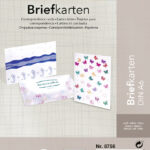 folia briefkaarten, 190 g/m2, DIN A6, wit