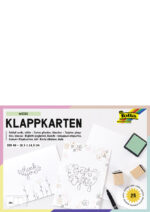 folia dubbele kaart, 190 g/m2, DIN A6, wit