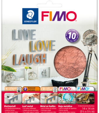 FIMO bladmetaal, koper, 10 vel
