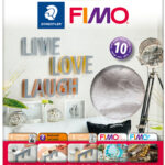 FIMO bladmetaal, zilver, 10 vel