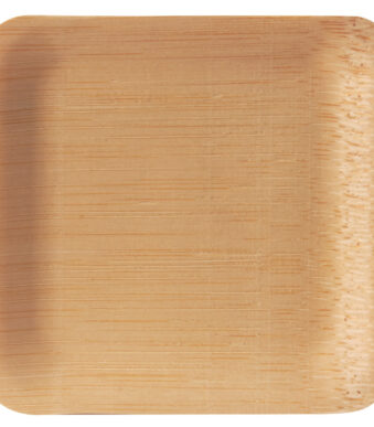 PAPSTAR bamboe-fingerfood-bord 'pure', rechthoekig, 10 stuks