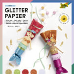 folia glitterpapier, 170 g/m2, 240 x 340 mm, kleuren assorti