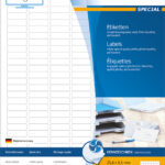 HERMA inkjet etiketten SPECIAL, 25,4 x 8,5 mm, 25 vel A4, permanent, wit