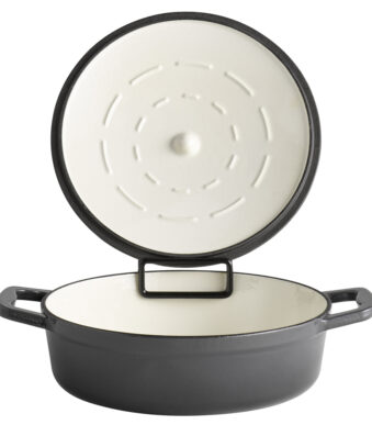 APS braadpan met deksel 5STARS, 2,5 liter, antraciet