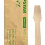 PAPSTAR houten ijslepel 'pure', lengte: 94 mm, 50 stuks